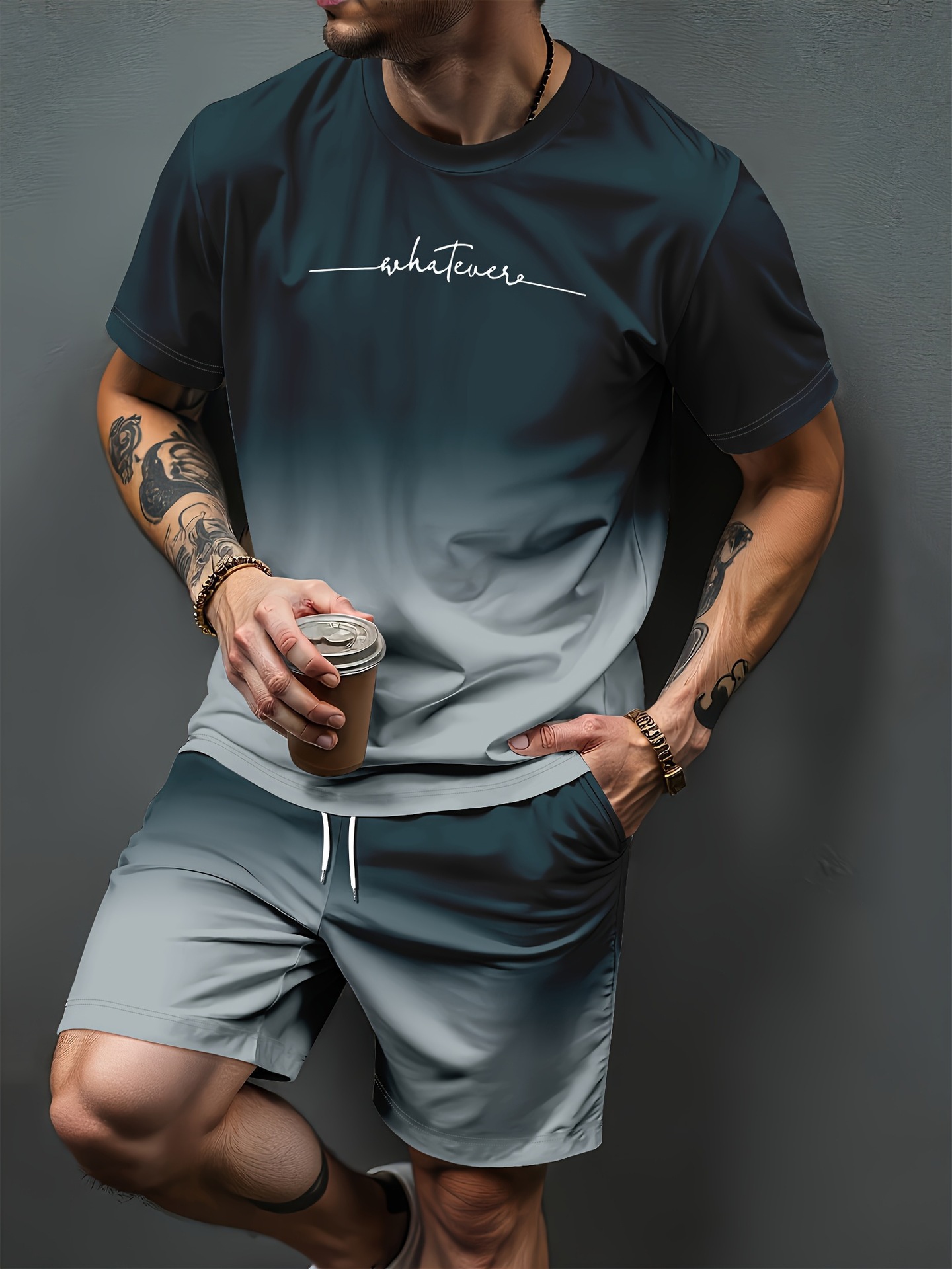 Summer Clothing For Women - Tute Sportive con Stampa 3D a