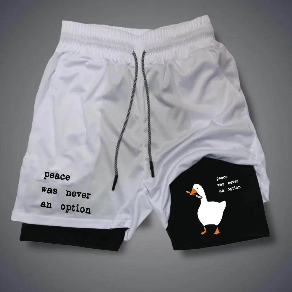 Summer Duck Clothing - Pantaloncini da uomo con stampa cartoon
