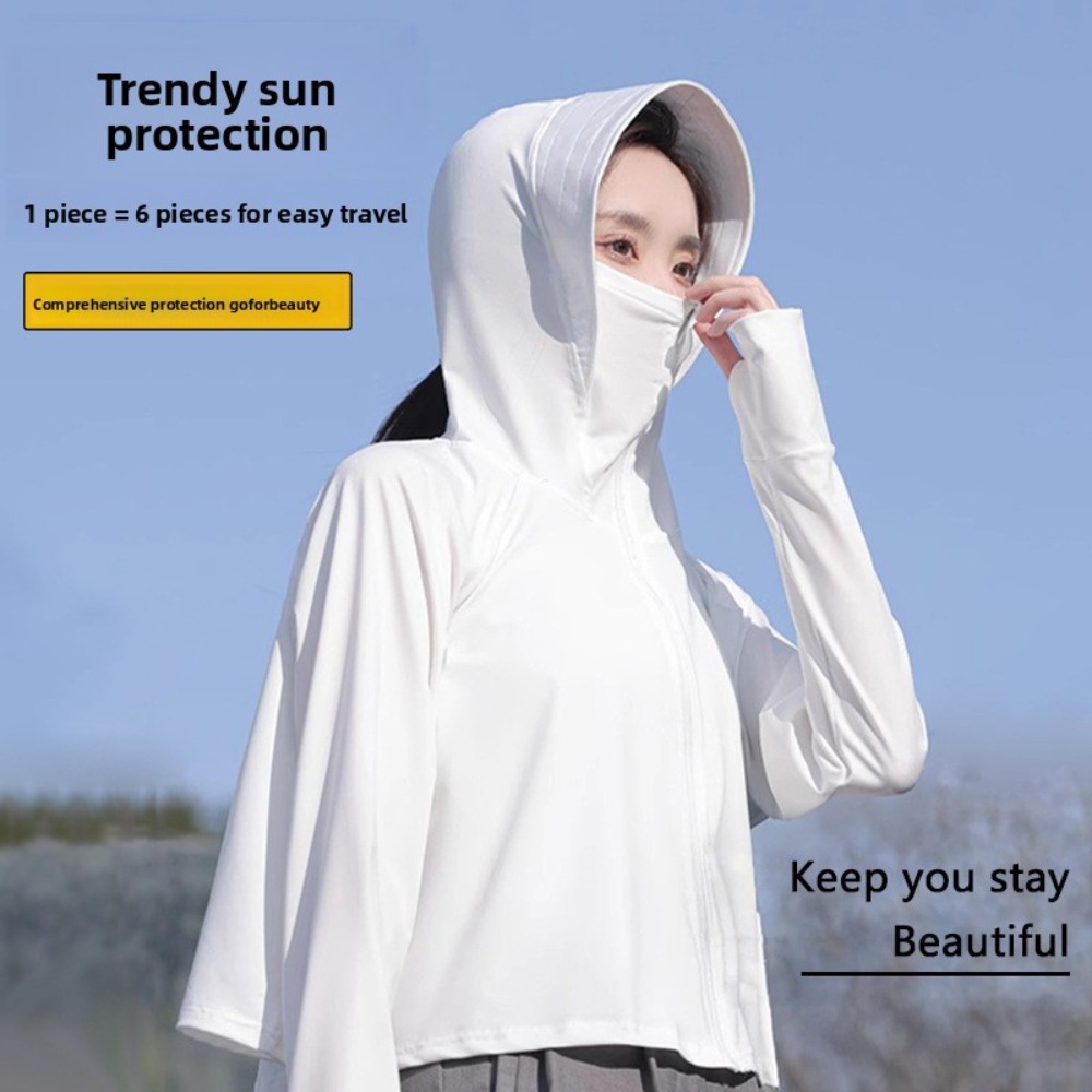 Summer Clothing Styles For Women - Abbigliamento Protettivo Solare Stile Jiaotong per