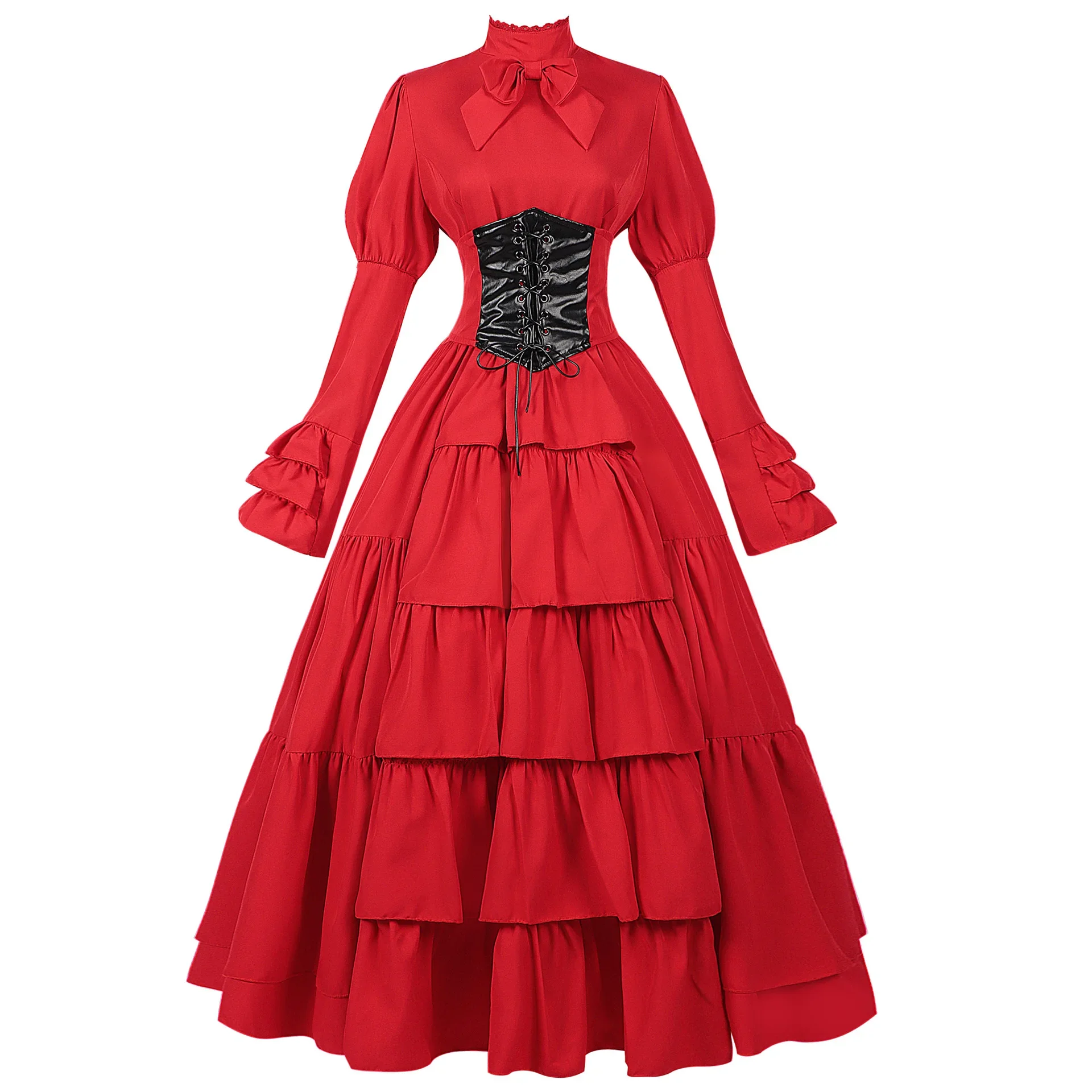 Summer Victorian Clothing - Costume da Donna per Halloween, Abito