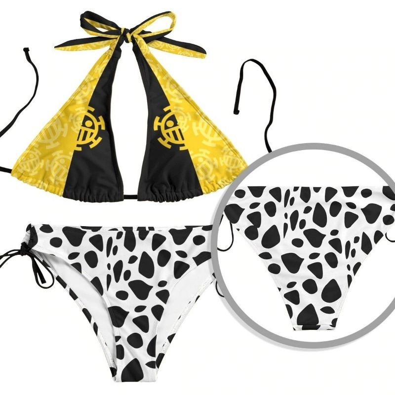 Japan Summer Festival Clothing - Costume da bagno 3D di Luffy