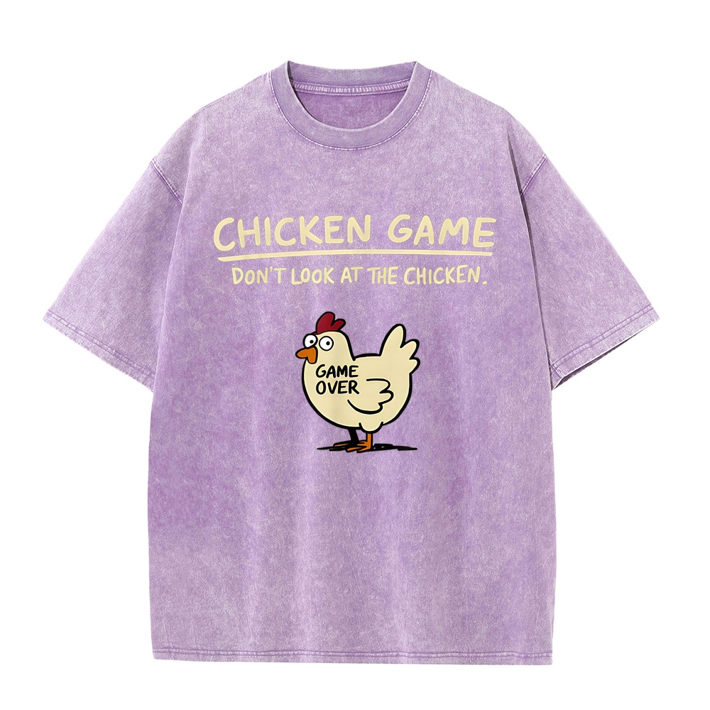 Summer Games Clothing Brand - T-shirt divertente Chicken Game Don't Look