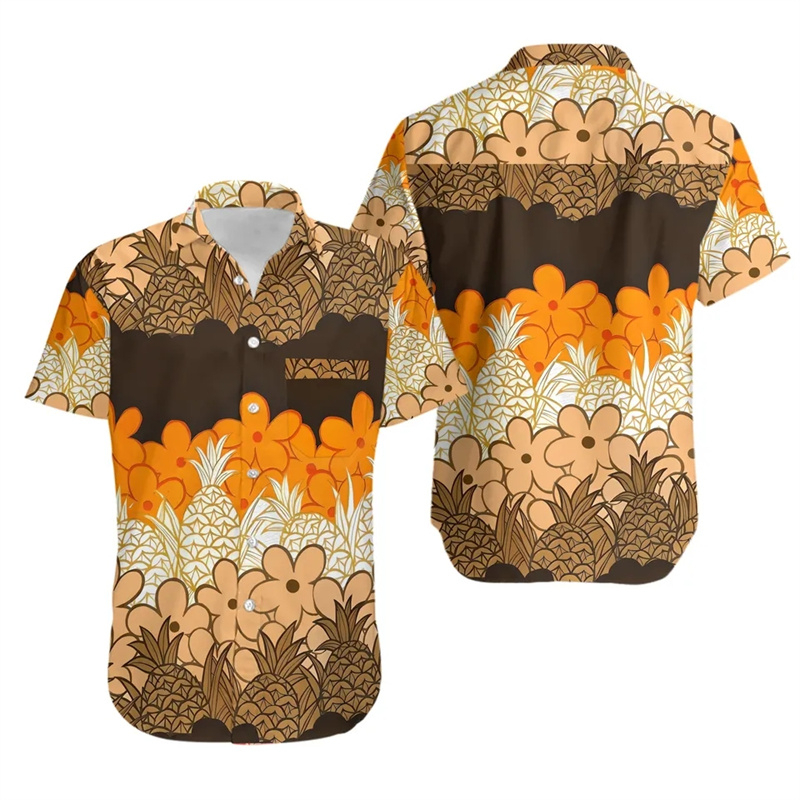 Summer Duck Clothing - Camicia moda casual hawaiana Abbigliamento uomo