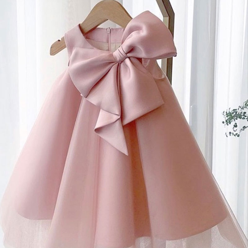 Summer Clothing For Babies - Summer Big Bow Baby Girl Dress