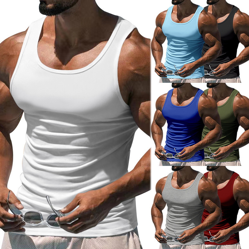 Summer Clothing Amazon - Canotta Sportiva Estiva da Uomo Stile