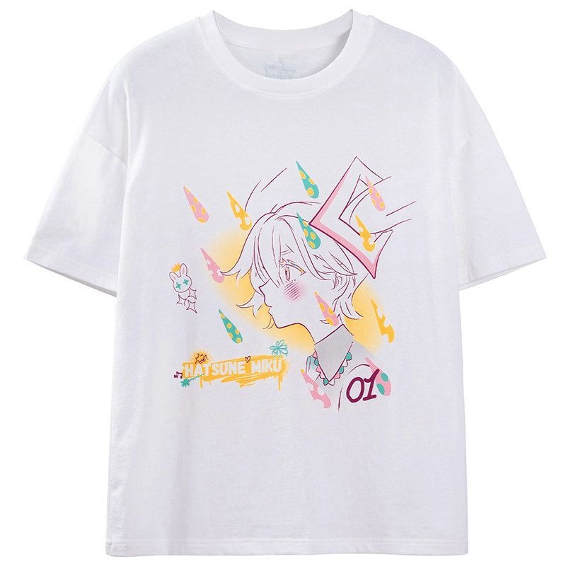 Japan Summer Festival Clothing - Nuova T-shirt Hatsune Miku a maniche