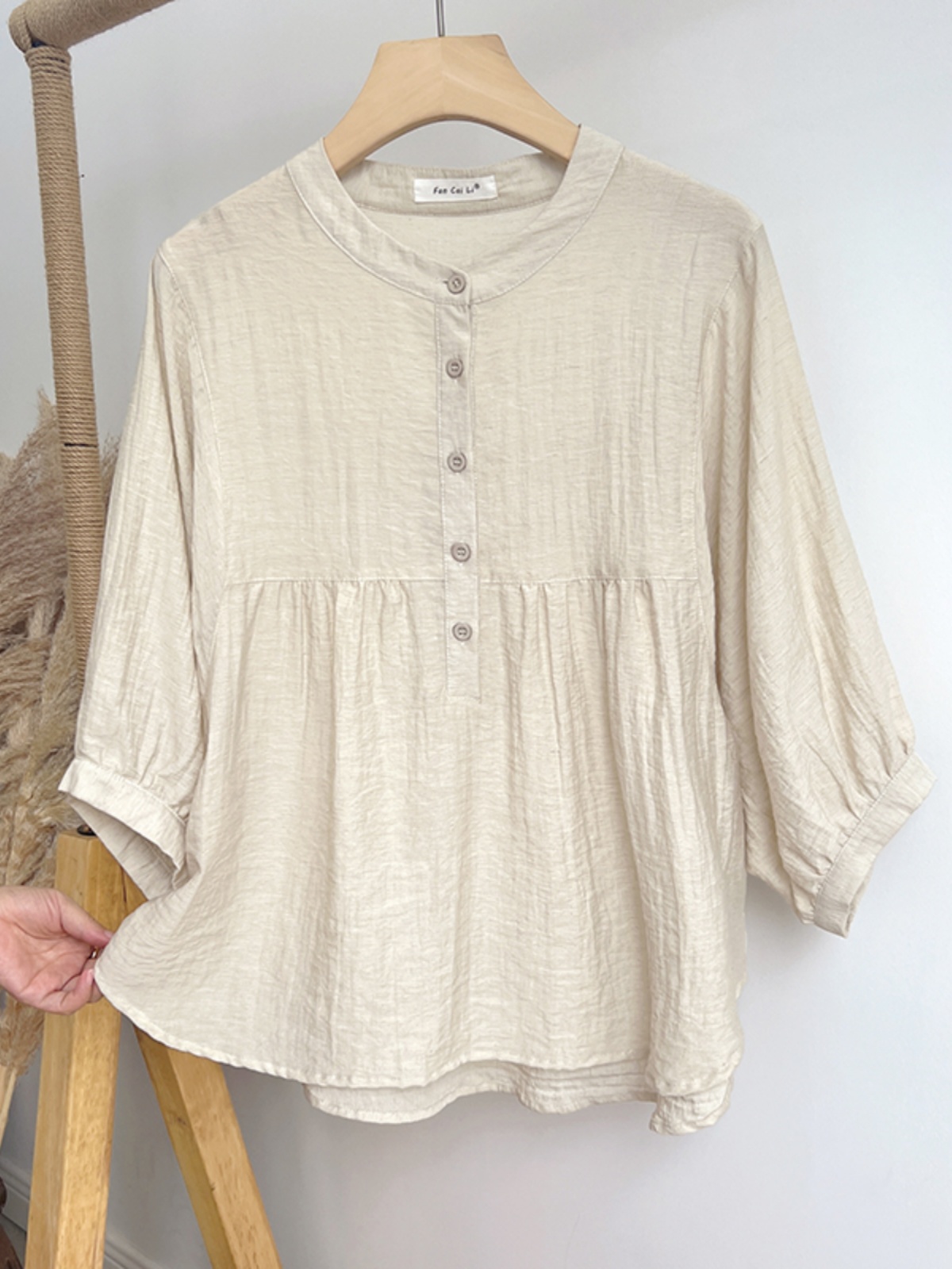 Summer Clothing For Japan - Camicie girocollo sottili allentate estive per