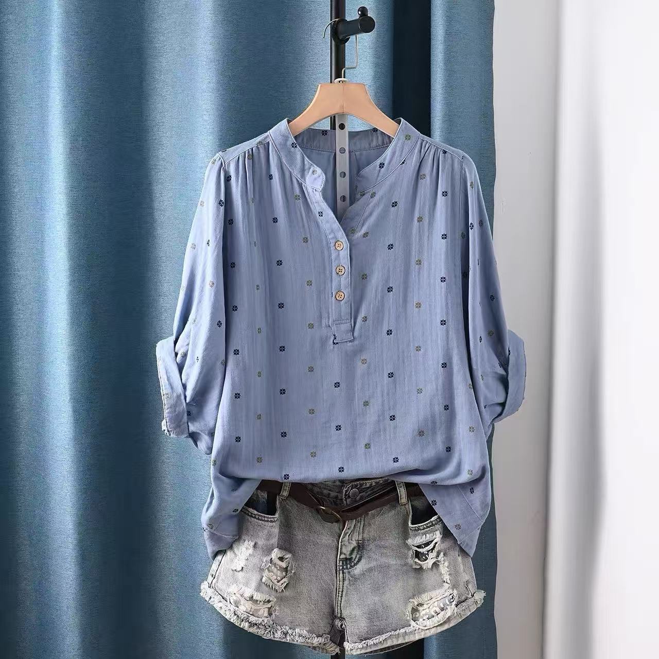 Summer Clothing For Japan - Camicetta da donna 2026 in cotone