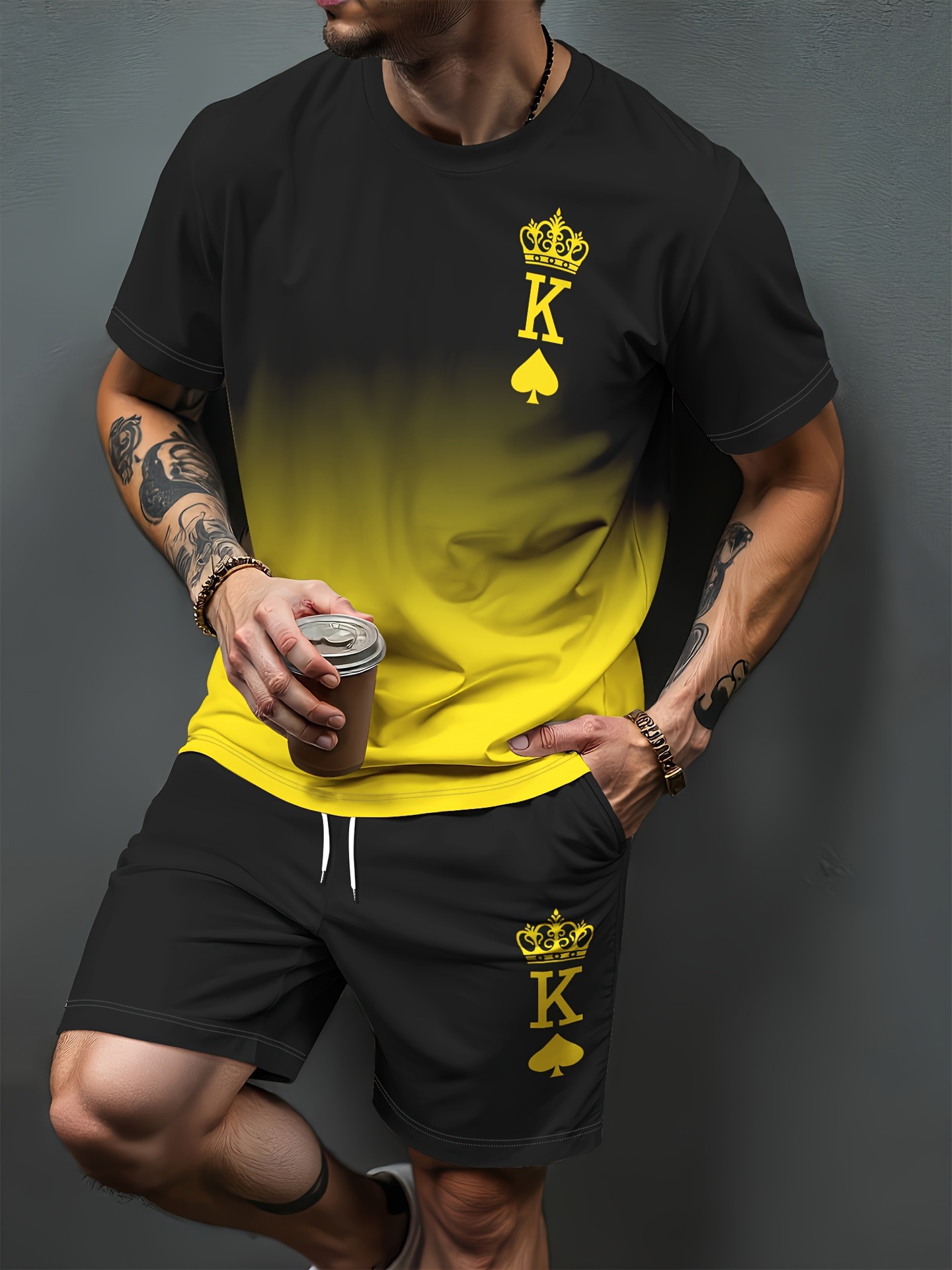 Tute Sportive con Stampa 3D a  - Summer Clothing For Women recensione e prezzo