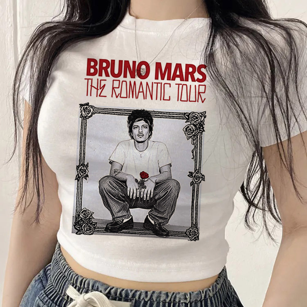 Bruno Mars crop top teen anime - Summer Clothing Teens recensione e prezzo