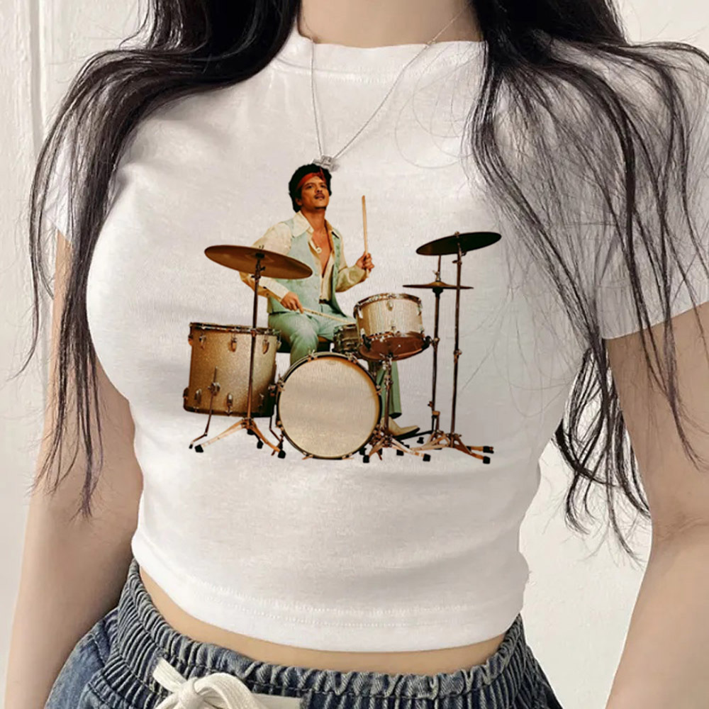 Bruno Mars crop top teen anime - Summer Clothing Teens recensione e prezzo