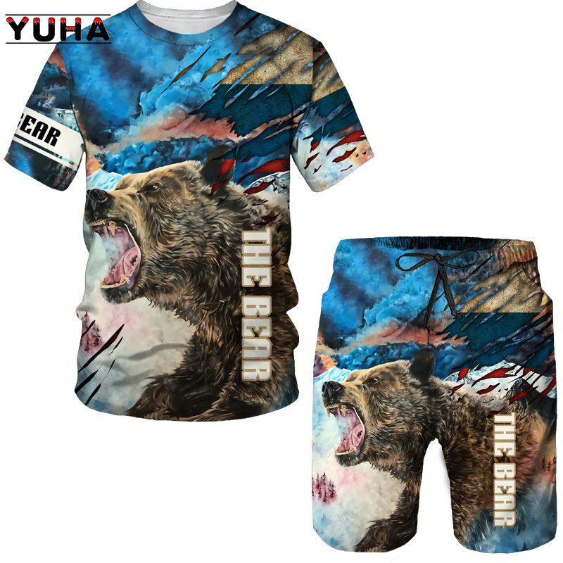 Completo Estivo Orso 3D Stampa - Summer Clothing For Women recensione e prezzo