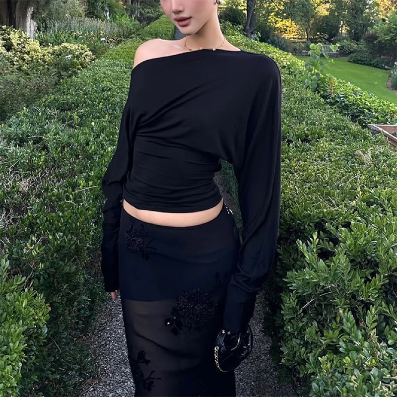 2026 Top Monospalla da Donna a - Off Shoulder Blouse recensione e prezzo