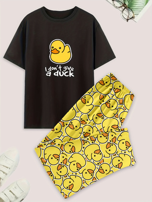 Set pigiama casual da uomo, t- - Summer Duck Clothing recensione e prezzo