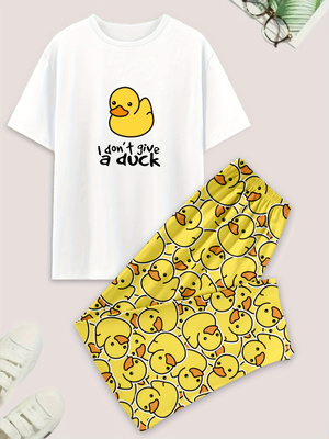 Set pigiama casual da uomo, t- - Summer Duck Clothing recensione e prezzo