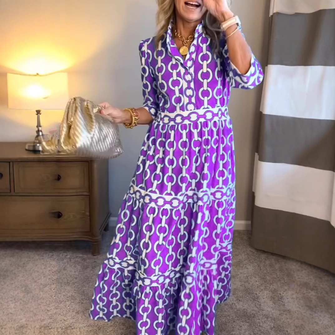 Abito lungo con stampa geometr - Summer Clothing Amazon recensione e prezzo