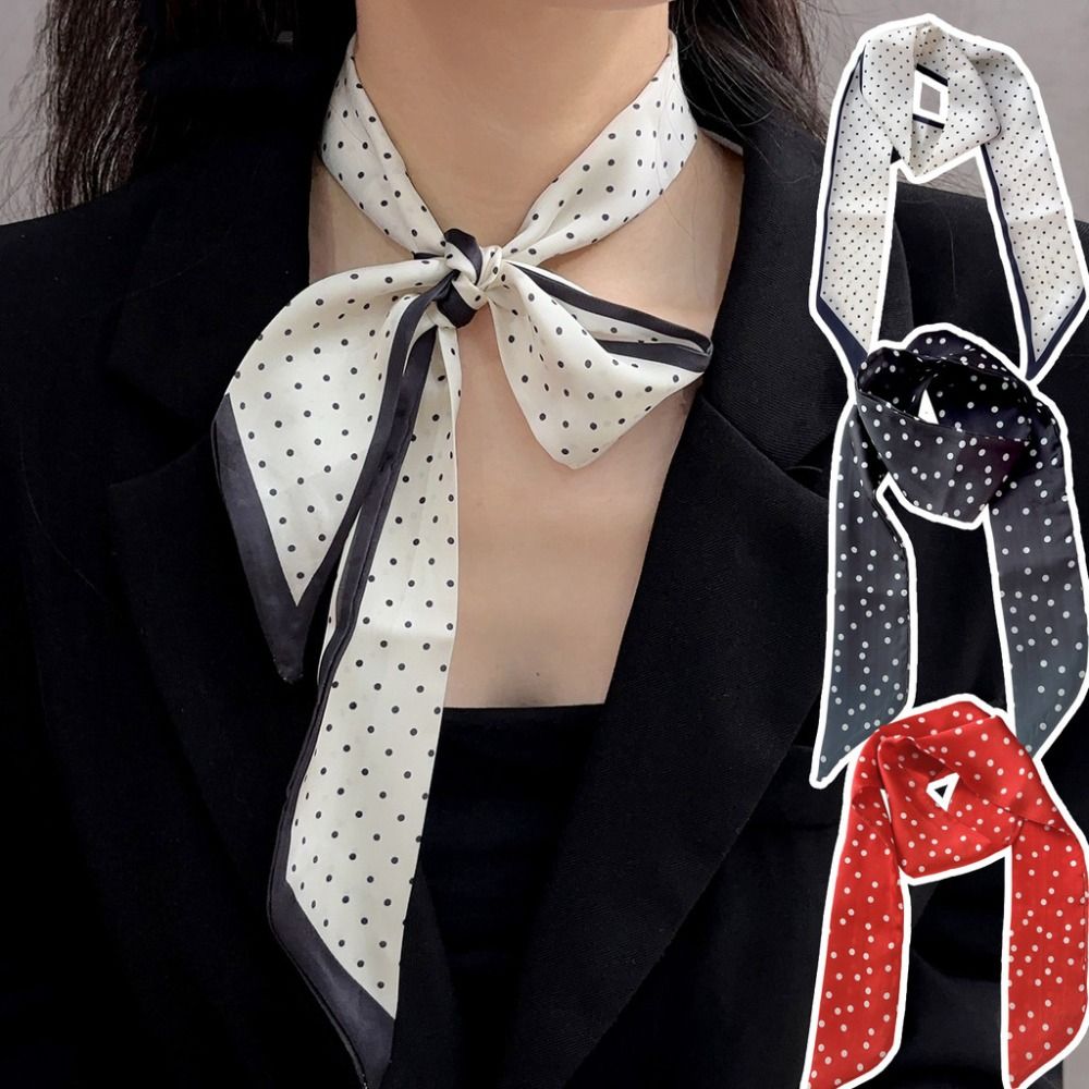 Sciarpa di Seta a Pois con Bor - Summer Clothing Styles For Women recensione e prezzo