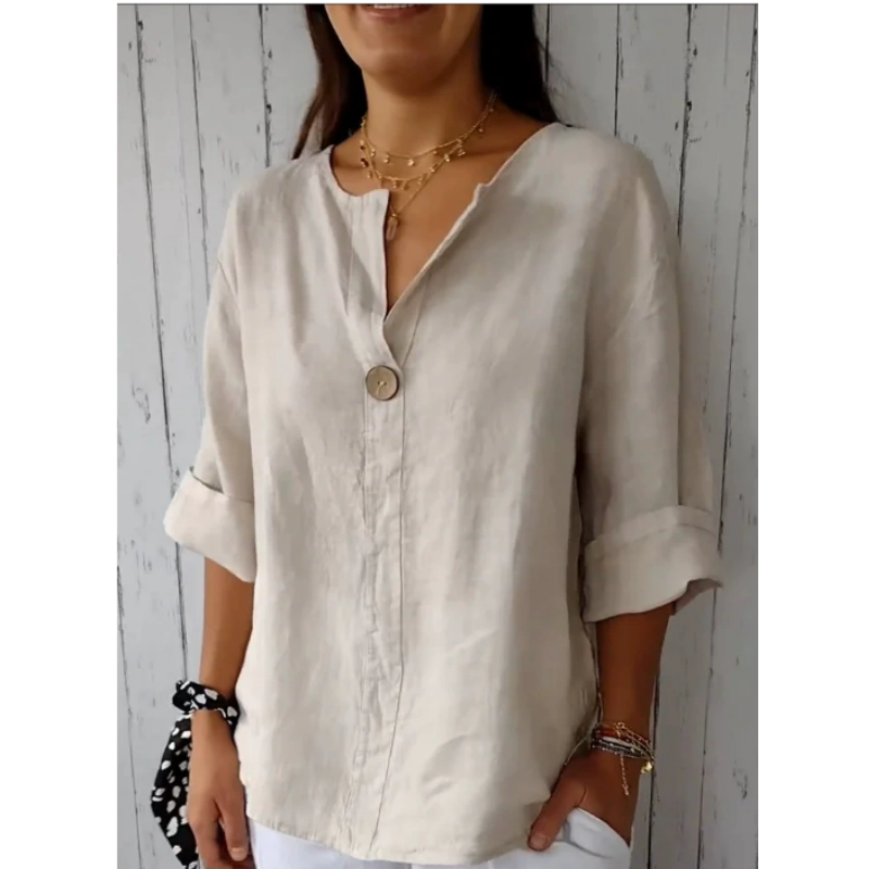 Camicia da donna taglie forti  - Summer Clothing Linen recensione e prezzo