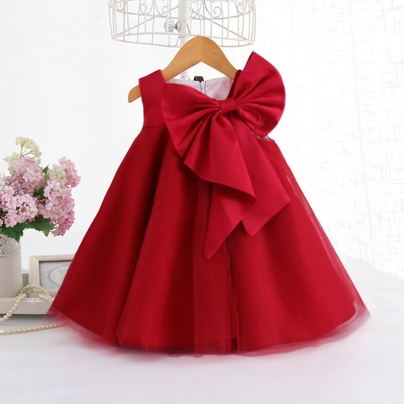 Summer Big Bow Baby Girl Dress - Summer Clothing For Babies recensione e prezzo