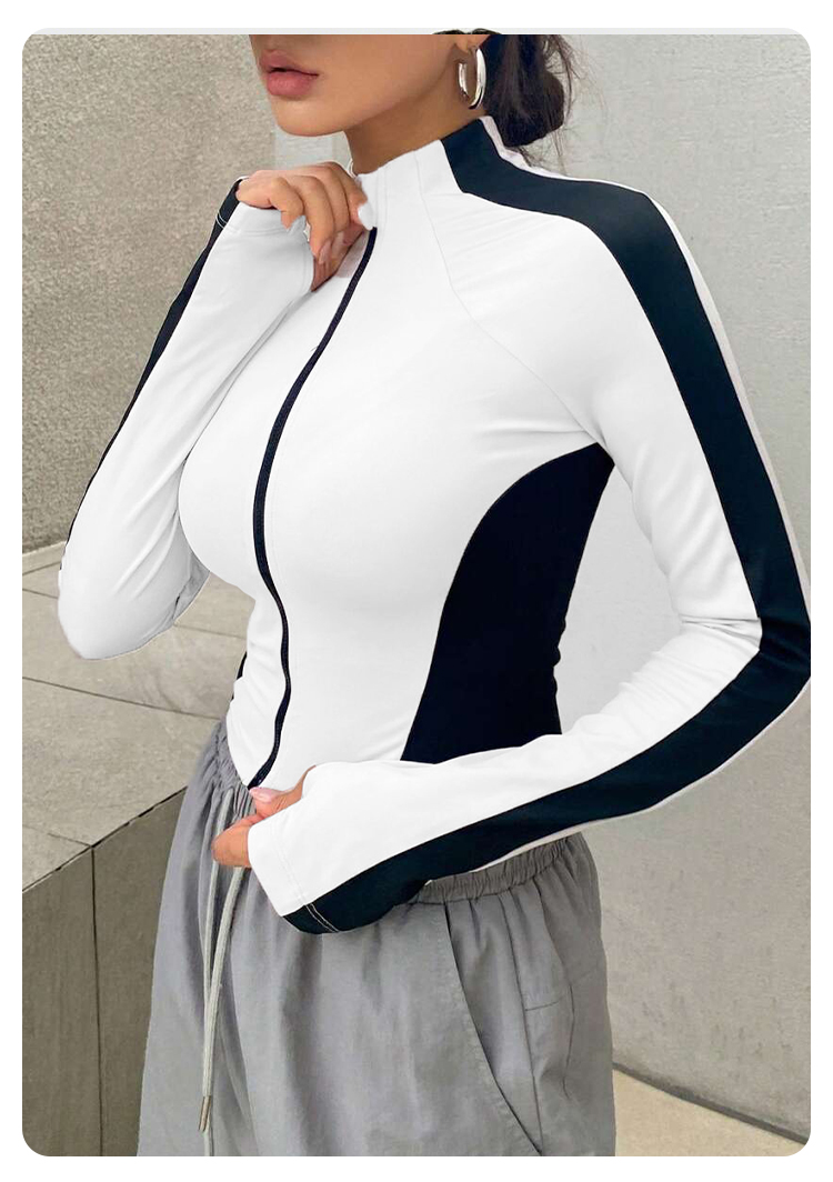 Giacca da Yoga con Collo Alto, - Summer Clothing recensione e prezzo