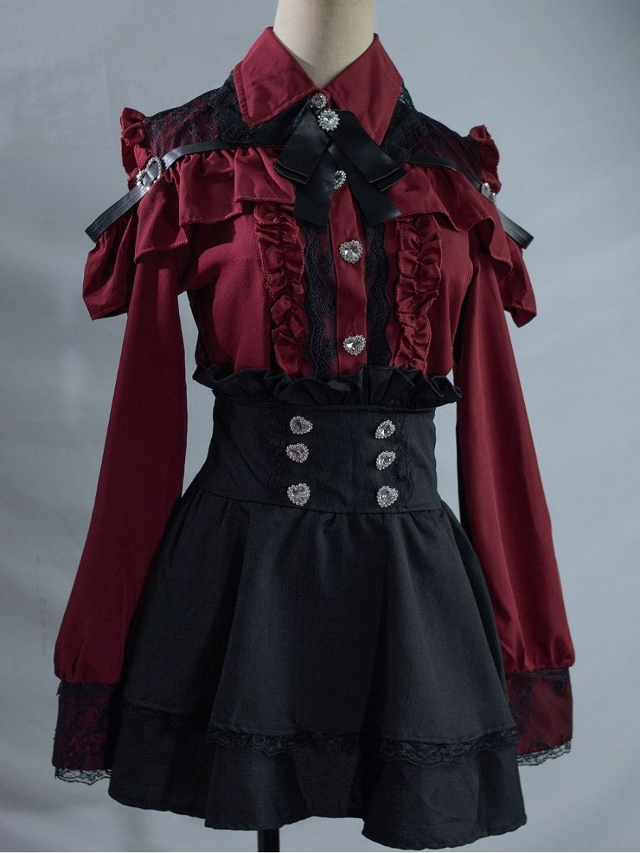 Set Uniforme JK Subculture 2 P - Off Shoulder Blouse recensione e prezzo