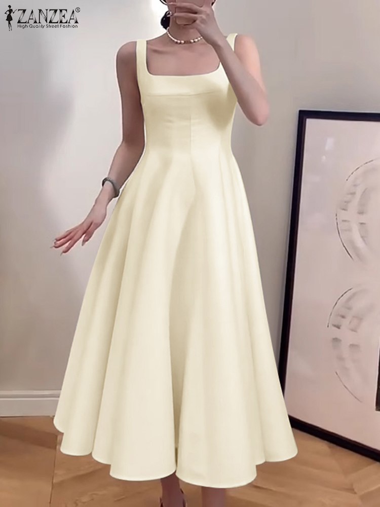 ZANZEA Abito da donna senza ma - Summer Clothing Zara recensione e prezzo
