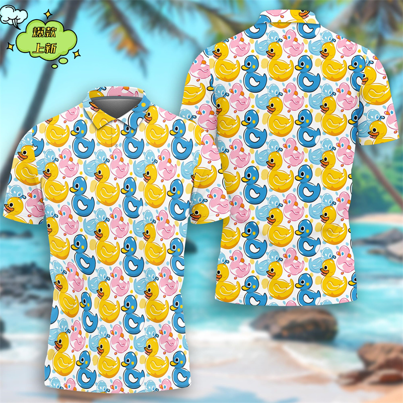 Polo con stampa 3D di anatra g - Summer Duck Clothing recensione e prezzo