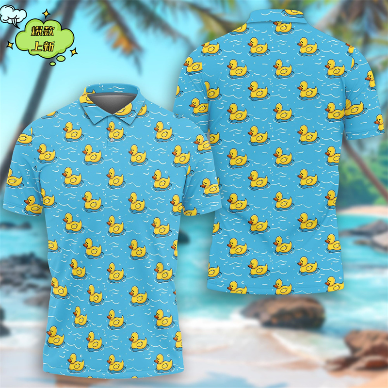 Polo con stampa 3D di anatra g - Summer Duck Clothing recensione e prezzo