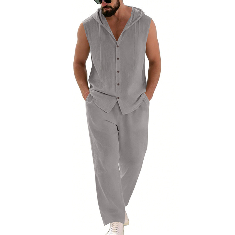 Completo casual da uomo in lin - Summer Clothing recensione e prezzo
