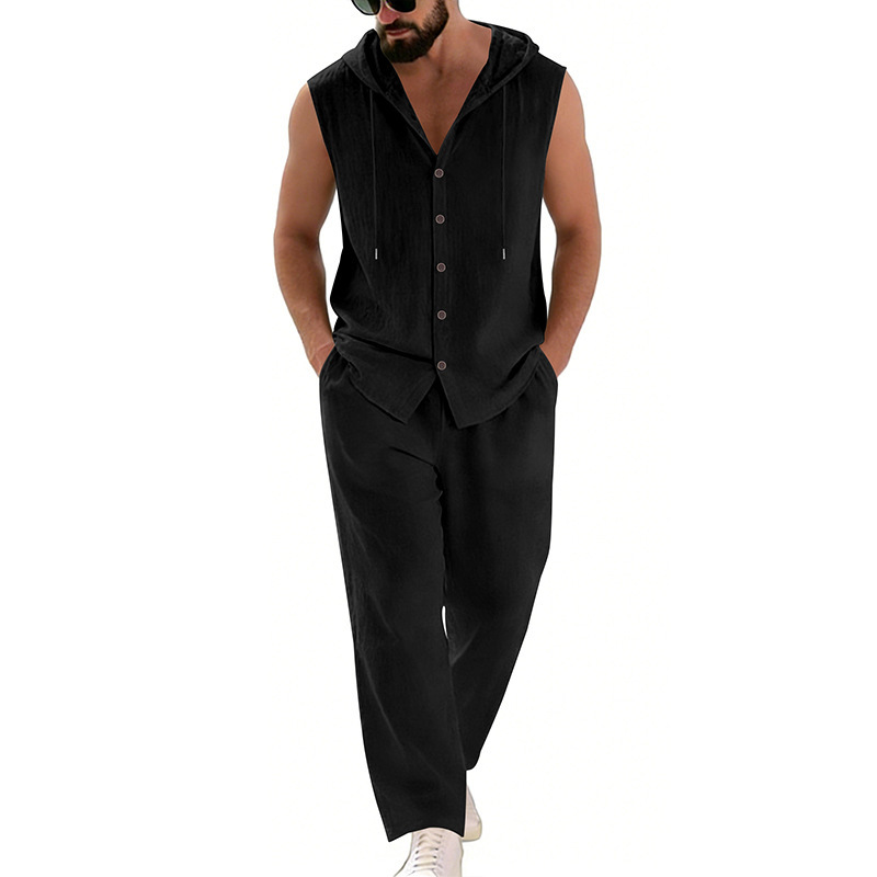 Completo casual da uomo in lin - Summer Clothing recensione e prezzo