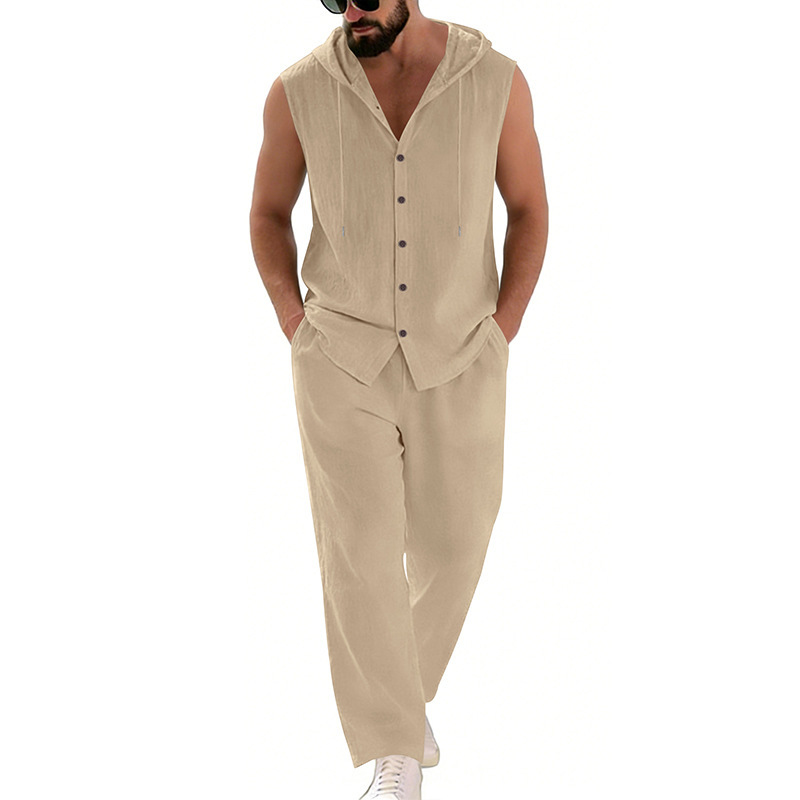 Completo casual da uomo in lin - Summer Clothing recensione e prezzo