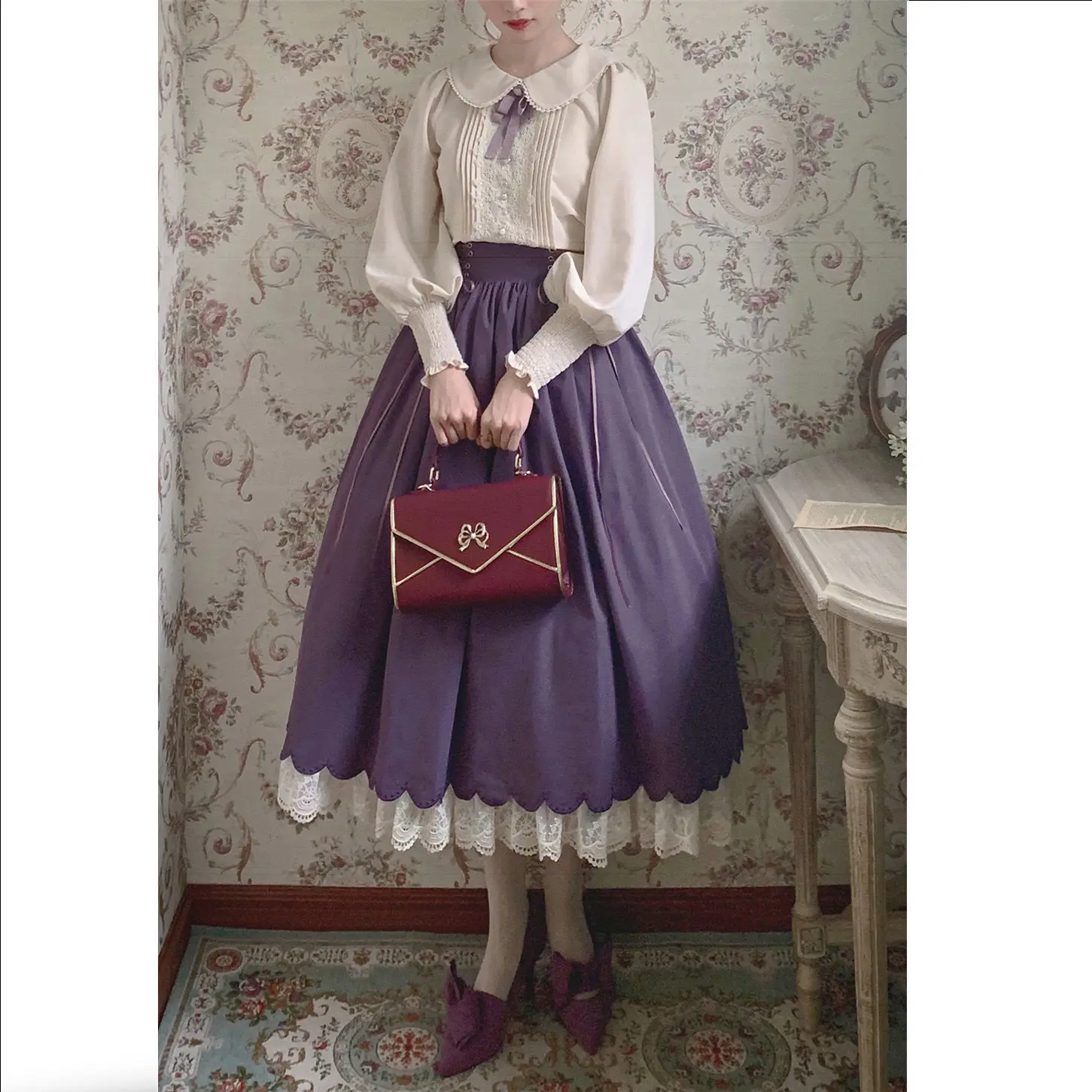 NONSAR Lolita ricamo vestito S - Summer Victorian Clothing recensione e prezzo