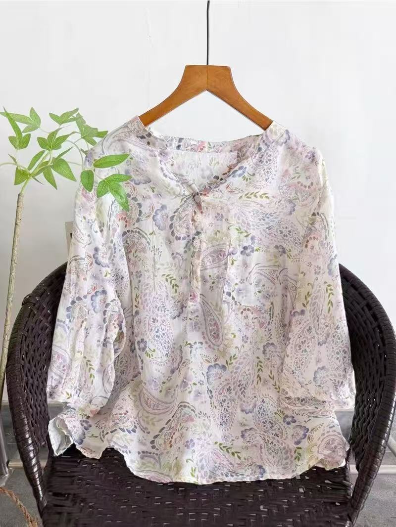 Camicie 100% ramia da donna, e - Summer Clothing For Japan recensione e prezzo