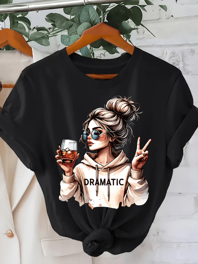 DRAMATIC 1pc T-shirt da donna  - Summer Loving Clothing recensione e prezzo