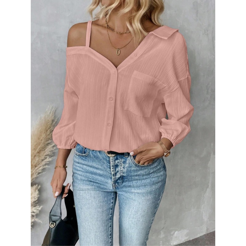 Taglie forti1XL-5XL Camicette  - Off Shoulder Blouse recensione e prezzo