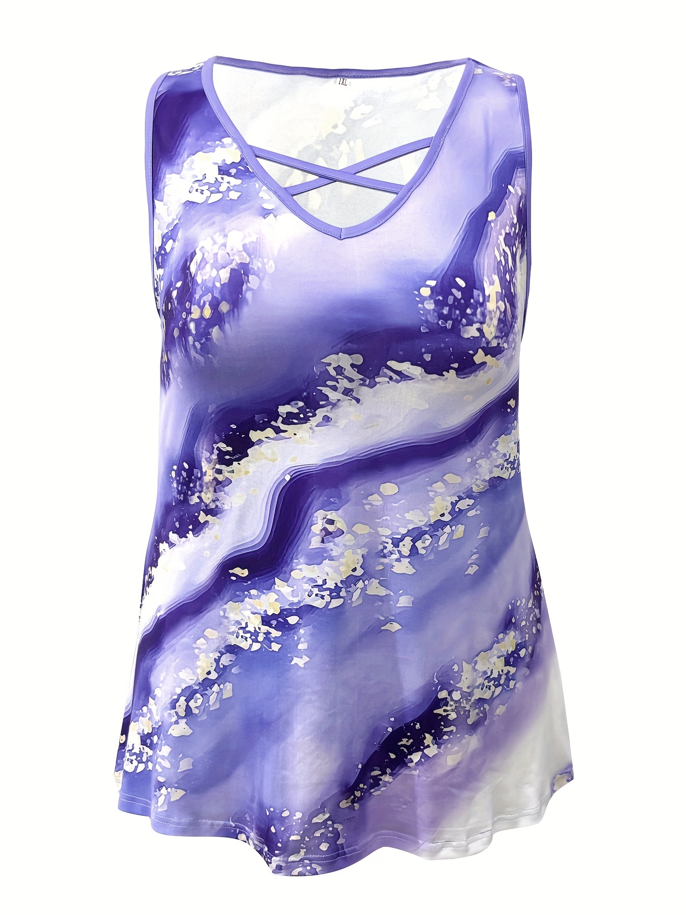 Canotta con stampa in marmo ta - Summer Clothing Styles For Women recensione e prezzo